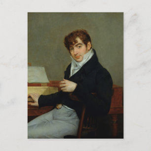 Portret van Pierre Zimmermann 1808 Briefkaart