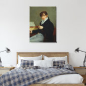 Portret van Pierre Zimmermann 1808 Canvas Afdruk (Insitu (Slaapkamer))