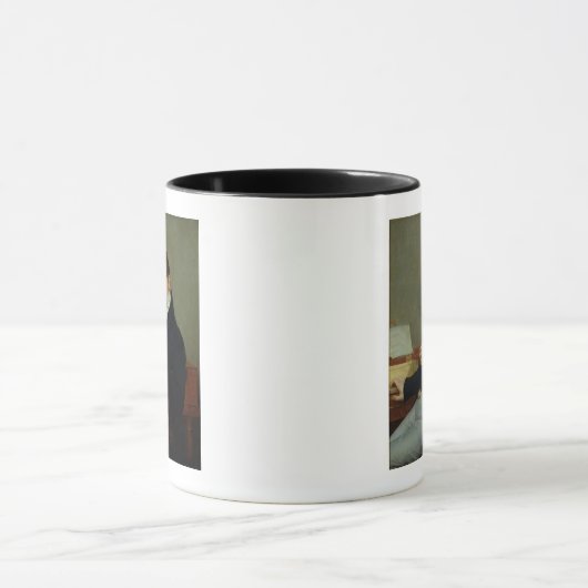 Portret van Pierre Zimmermann 1808 Mok (Midden)