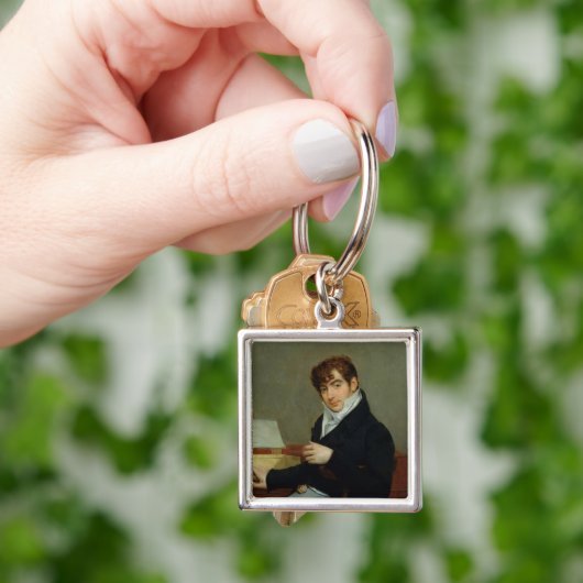 Portret van Pierre Zimmermann 1808 Sleutelhanger (Hand)