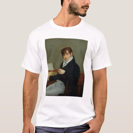 Portret van Pierre Zimmermann 1808 T-shirt (Voorkant)