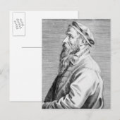 Portret van Pieter Brueghel de Ouder Briefkaart (Voorkant / Achterkant)