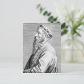 Portret van Pieter Brueghel de Ouder Briefkaart (Staand voorkant)