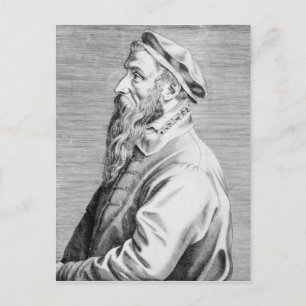Portret van Pieter Brueghel de Ouder Briefkaart