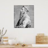 Portret van Pieter Brueghel de Ouder Poster (Keuken)