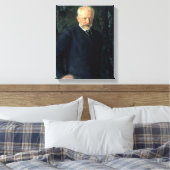 Portret van Piotr Ilyich Tchaikovsky Canvas Afdruk (Insitu (Slaapkamer))