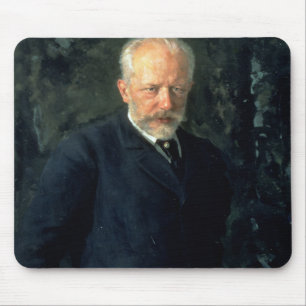 Portret van Piotr Ilyich Tchaikovsky Muismat