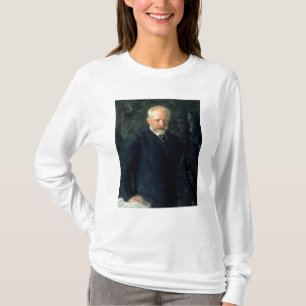 Portret van Piotr Ilyich Tchaikovsky T-shirt