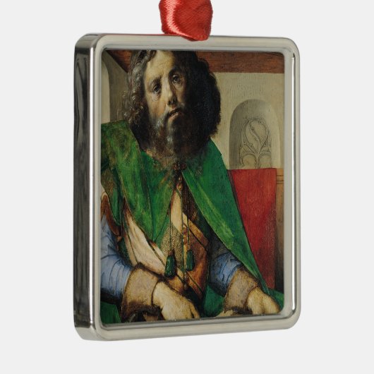 Portret van Plato c.1475 Metalen Ornament (Rechts)