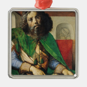 Portret van Plato c.1475 Metalen Ornament