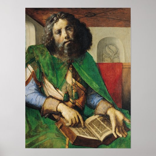 Portret van Plato c.1475 Poster (Voorkant)