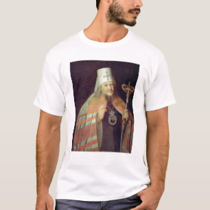 Portret van Plato II, Metropolitan of Moskou T-shirt
