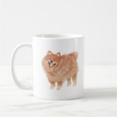 Portret van Pommeren Koffiemok (Links)