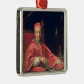 Portret van Pope Clement IX Metalen Ornament (Rechts)