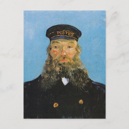 Portret van postbode Roulin | Vincent van Gogh Briefkaart (Voorkant)