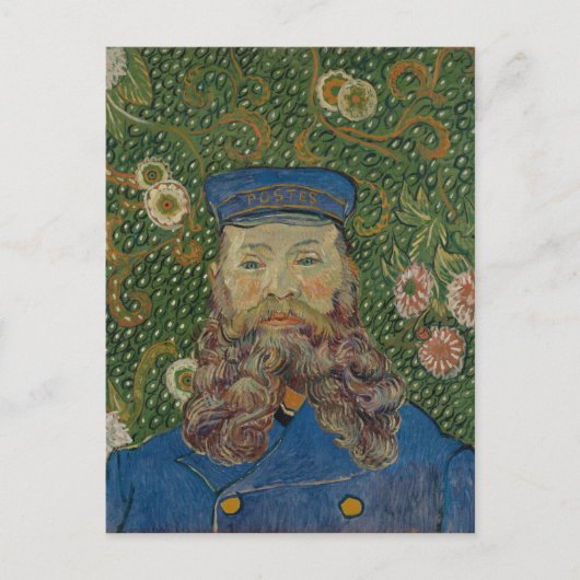Portret van Postman Joseph Roulin door Van Gogh Briefkaart (Voorkant)