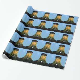 Portret van Postman Roulin door Van Gogh Cadeaupapier