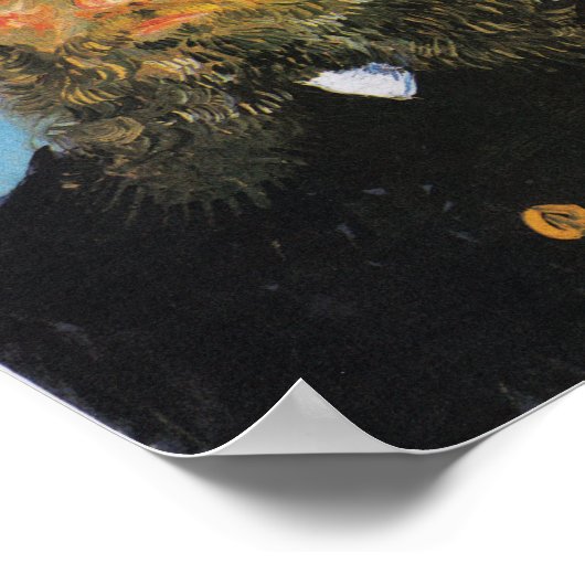 Portret van Postman Roulin | Vincent Van Gogh Poster (Hoek)