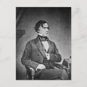 Portret van President Franklin Pierce door M Brady Briefkaart