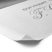 Portret van President Stephen Grover Cleveland Poster (Hoek)