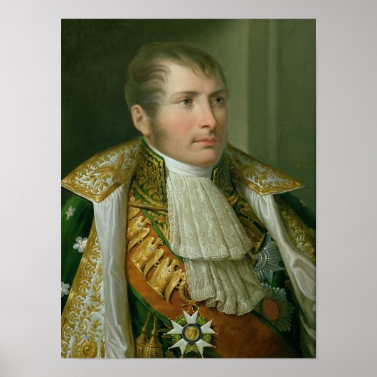 Portret van Prince Eugene de Beauharnais Poster (Voorkant)