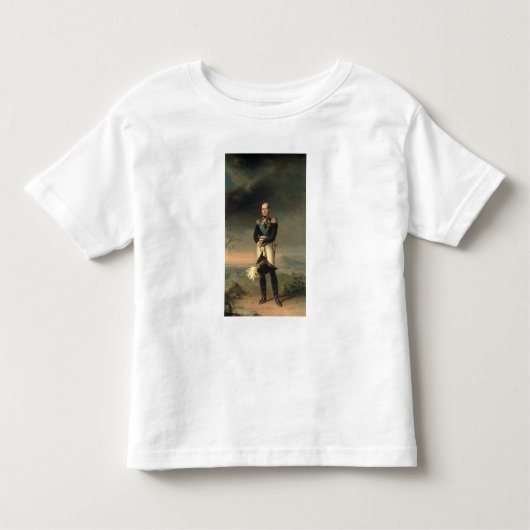 Portret van Prince Mikhail Barclay de Tolly Kinder Shirts (Voorkant)