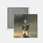 Portret van Prince Mikhail Barclay de Tolly Magneet (Voorkant / Achterkant)