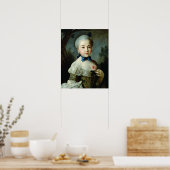 Portret van Princess Charlotte Sophia Poster (Keuken)