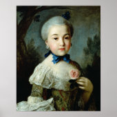 Portret van Princess Charlotte Sophia Poster (Voorkant)
