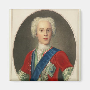 Portret van Prins Charles Edward Magneet