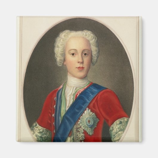 Portret van Prins Charles Edward Magneet (Voorkant)