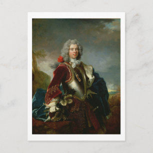 Portret van prins Jacques 1er Grimaldi (olie op ca Briefkaart