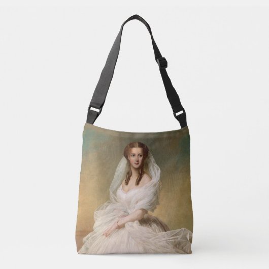 Portret van prinses Alexandra Crossbody Tas (Voorkant)