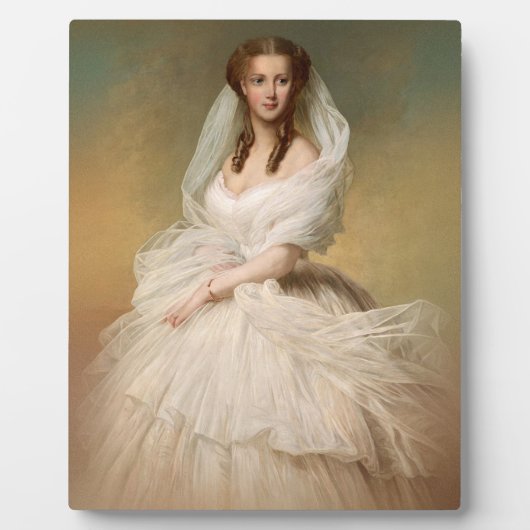 Portret van prinses Alexandra Fotoplaat (Voorkant)