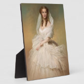 Portret van prinses Alexandra Fotoplaat (Zijkant)