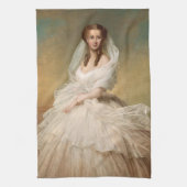 Portret van prinses Alexandra Theedoek (Verticaal)