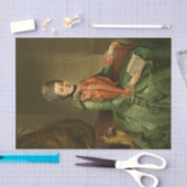 Portret van prinses Frederika door Johann Ziesenis Tissuepapier (Craft)