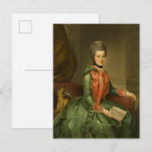 Portret van prinses Frederika Sophia Wilhelmina Briefkaart (Voorkant / Achterkant)