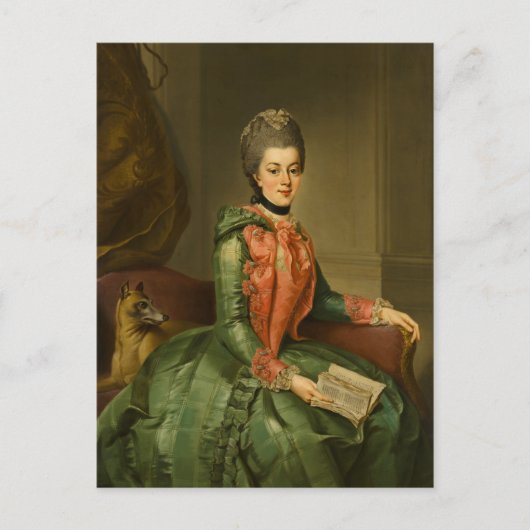Portret van prinses Frederika Sophia Wilhelmina Briefkaart (Voorkant)