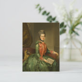 Portret van prinses Frederika Sophia Wilhelmina Briefkaart (Staand voorkant)