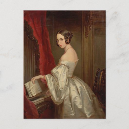 Portret van prinses Maria Ivanovna Kochubey Briefkaart (Voorkant)