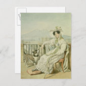 Portret van prinses Natalia Golitsin, 1822-26 Briefkaart (Voorkant / Achterkant)