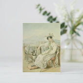 Portret van prinses Natalia Golitsin, 1822-26 Briefkaart (Staand voorkant)