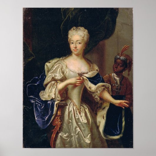 Portret van prinses poster (Voorkant)