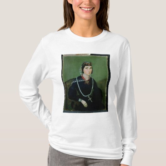 Portret van prinses Salome Chavchavadze T-shirt (Voorkant)