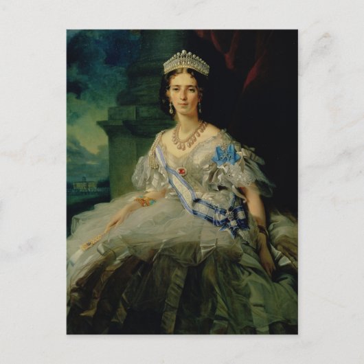 Portret van prinses Tatiana Alexanrovna Briefkaart (Voorkant)