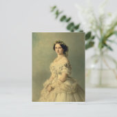 Portret van prinses van Baden, 1856 Briefkaart (Staand voorkant)