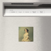 Portret van prinses van Baden, 1856 Magneet (Insitu (Vaatwasser))