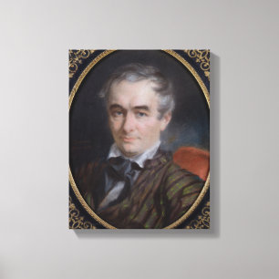 Portret van Prosper Merimee 1853 Canvas Afdruk
