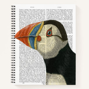 Portret van Puffin Notitieboek